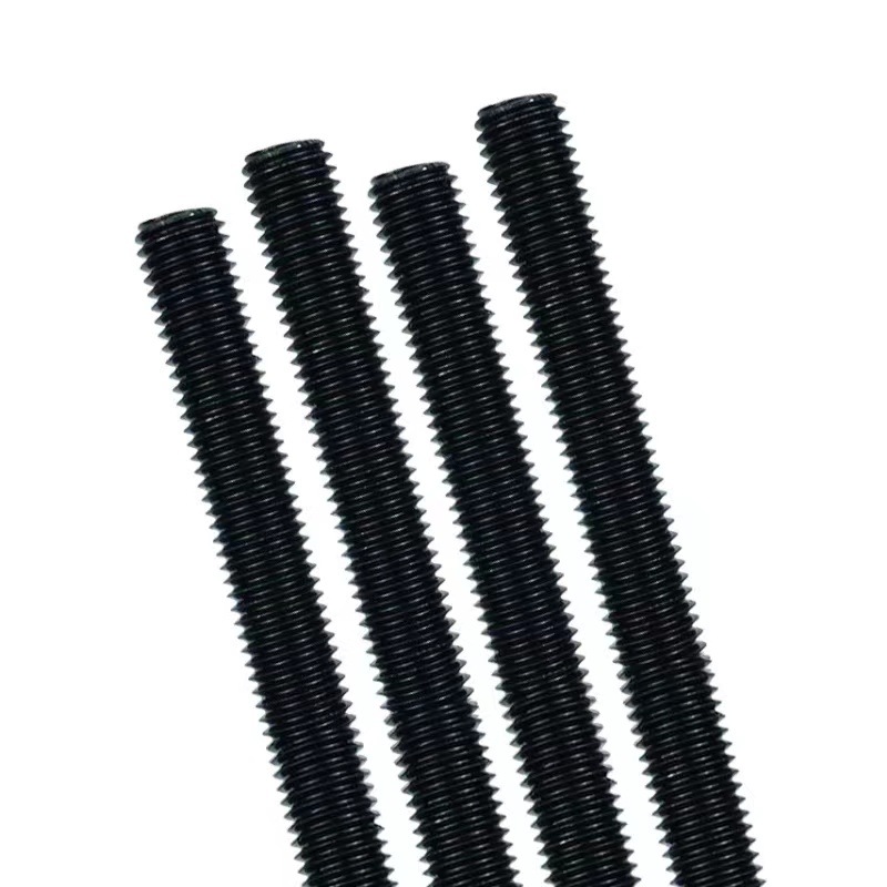 PriceList for Electroplating Zinc On Iron - DIN 975 ASME B 18.31 Black Oxide Thread Rod Grade 8.8 10.9  –  Hongji