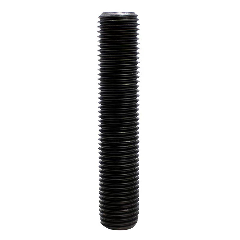 Carbon Steel Thread Stud Black Oxide Grade 8.8 10.9 DIN 976