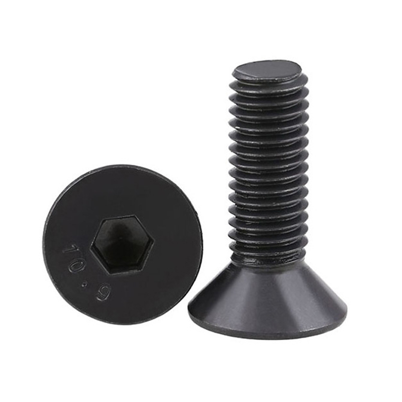 DIN7991 Hex Socket Countersunk Screw Grade Carbon Steel Black Oxide Grade 8.8 10.9 Featured Image