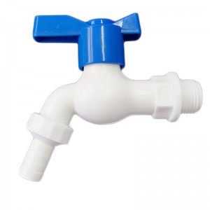 PP Plastic Bathroom Faucet With Blue Handle