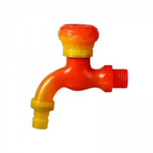 PP Colorful Short Plastic Faucet