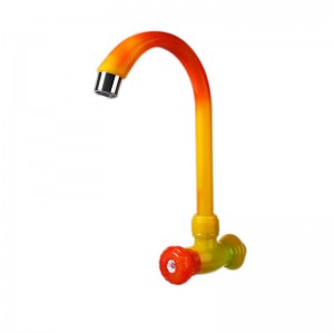 PP vertical kitchen faucet can be rotated 360°