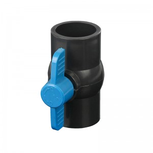 U-PVC ball valves for agricultural irrigation