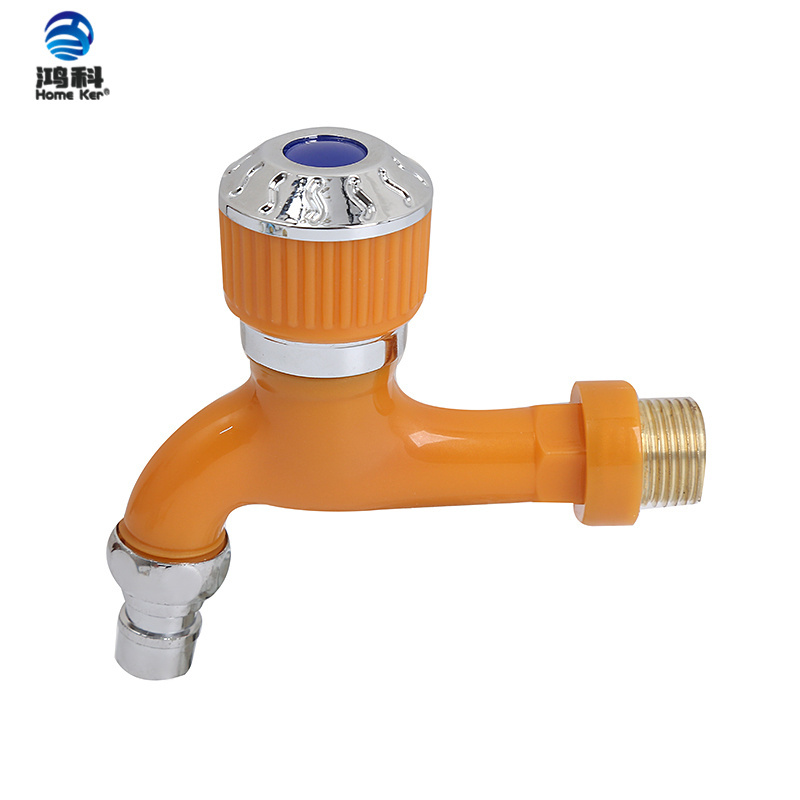 Wholesale Discount Pvc Tap Fittings - PE Copper Plated Colorful Faucet – Hongke
