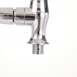 Silver Plastic Kitchen Faucet