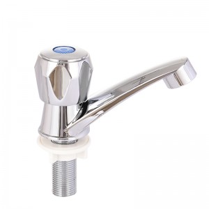 Plastic Plated Silver Basin Faucet