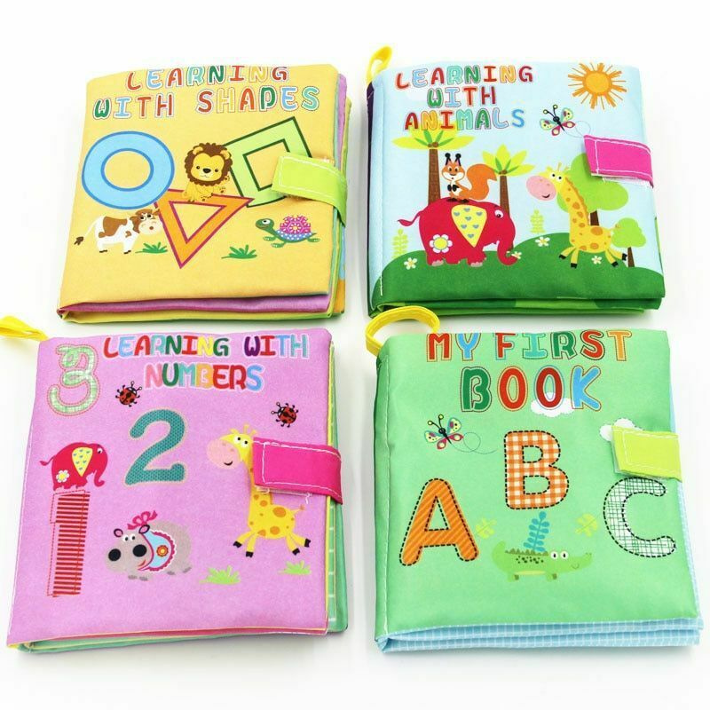Custom Baby Educational Soft Books Baby Cloth Book1