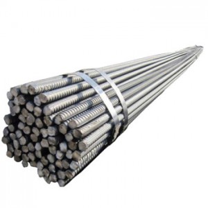 Hot New Products Corrugated Round Bar  - Hot rolled steel rebar deformed bar for building construction – Hongmao