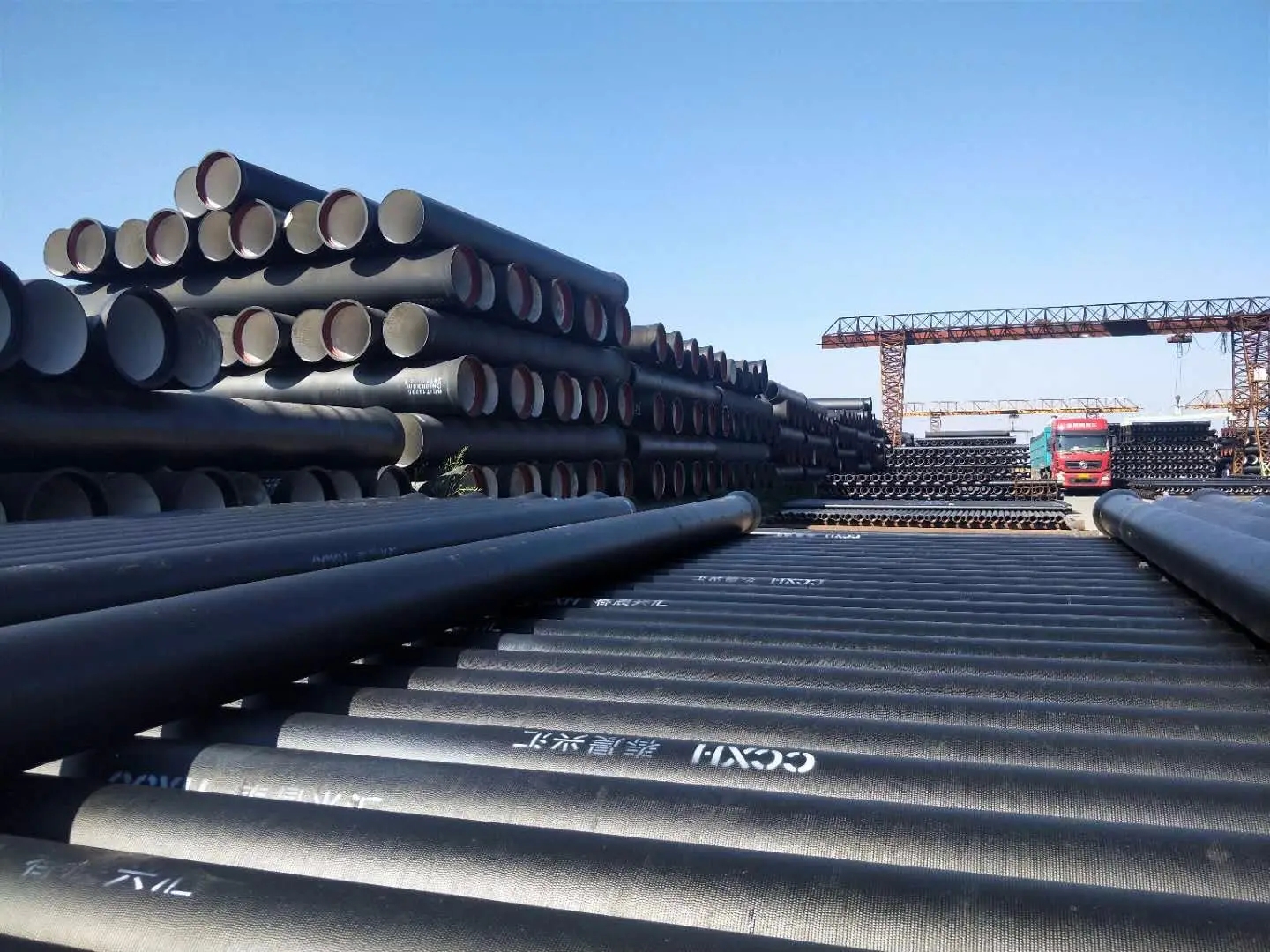 Ductile iron pipe