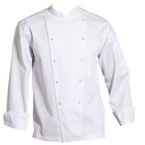 LS Executive Chef’s Jacket with Press Studs