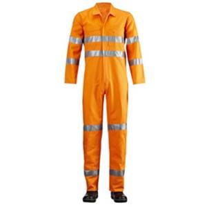 Full Colour Hi Vis Coverall With 8910 Reflective Tape