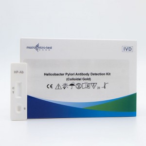 Helicobacter Pylori Antibody Detection Kit (Colloidal Gold)