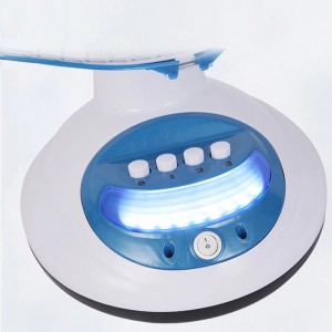 12 inch solar fan with night light multifunctional outdoor indoor charging fan