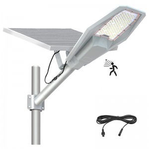 400W Split Solar LED Street Light Dusk to Dawn High Brightness 3000 Lumens Motion Sensor Solar Lamp IP67 Waterproof