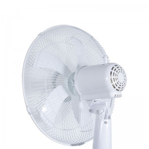 Floor-standing electric fan household vertical silent energy-saving large wind solar fan