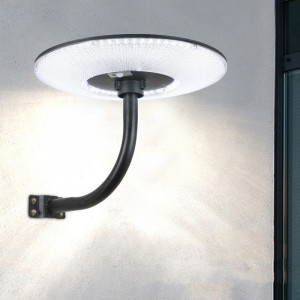 High Efficiency Waterproof Ip65 Solar UFO power energy smart induction modern yard street lamp