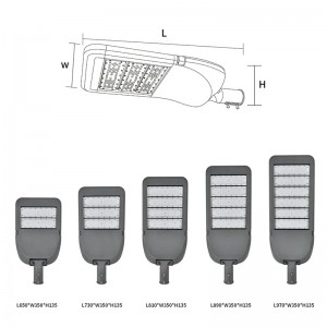 Factory Customized High Quality 9-11 Meters 12V LED Solar Street Light Rygh-Fx-120W