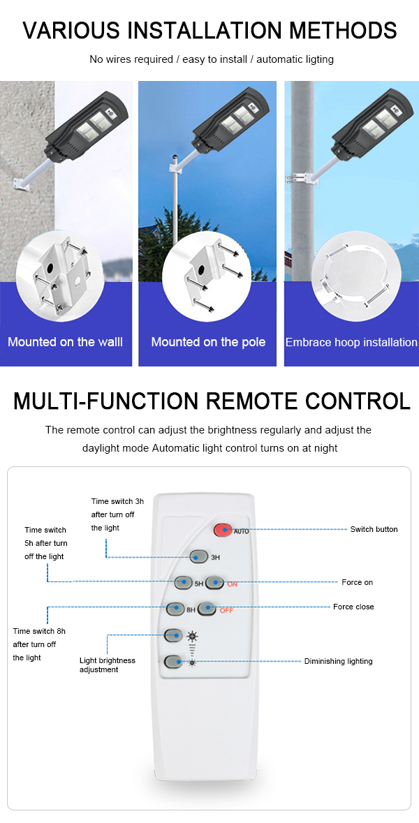 Cheap price smd motion sensor outdoor solar led street lightsingle (6)