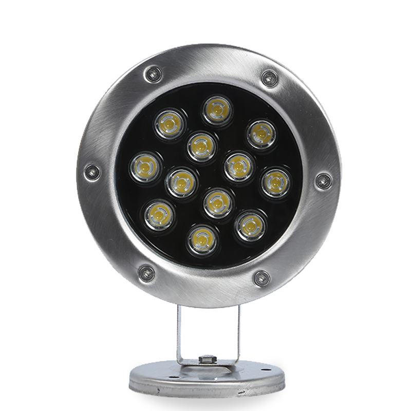 Manufacturing Companies for 120 Watt Flood Light Bulbs - LED Underwater Light 18W RGB Waterproof Grade IP68 LED Color Changing Spot Light Landscape Lighting – Hongzhun