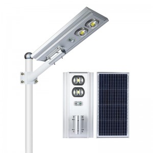 New Arrival China Solar Led Street Light 30w - all in one solar street light with Radar Sensor and Remote Control – Hongzhun