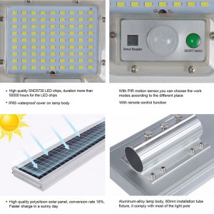 2019 wholesale price Manufacturer Supplier Factory ODM OEM Die-Casting Aluminum Housing 50W 100W 200W 300W Power Saving IP66 Waterproof Garden All in One LED Solar Street Light