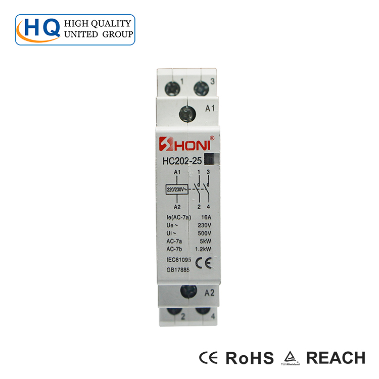 Bottom price I60 Rcbo 2p - 1P 2P 3P 4P AC240V 415V Modular Ac Contactor Circuit Breaker – HONI electric