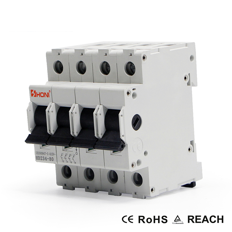 HD231-125/HD232-125/HD233-125/HD234-80 Main Load Disconnector Switch
