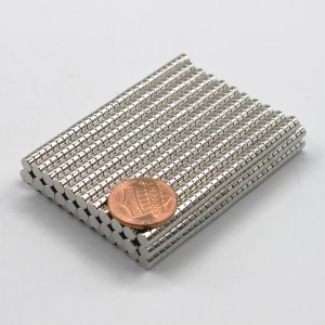 Manufacturer for N52 N50 N45 N35 N28 Round Cylinder Permanent Neodymium Magnets