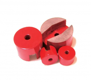 Cylindrical Red Alnico Button Pot Magnet