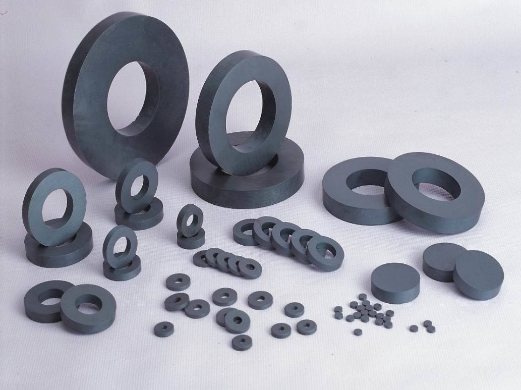 Customized Ceramic Ferrite Rings Custom Ring Ceramic Magnets