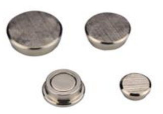 Neodymium Button Magnet Nickel Coating