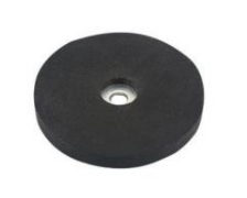 Neodymium Rubber Coated Magnet with Bore