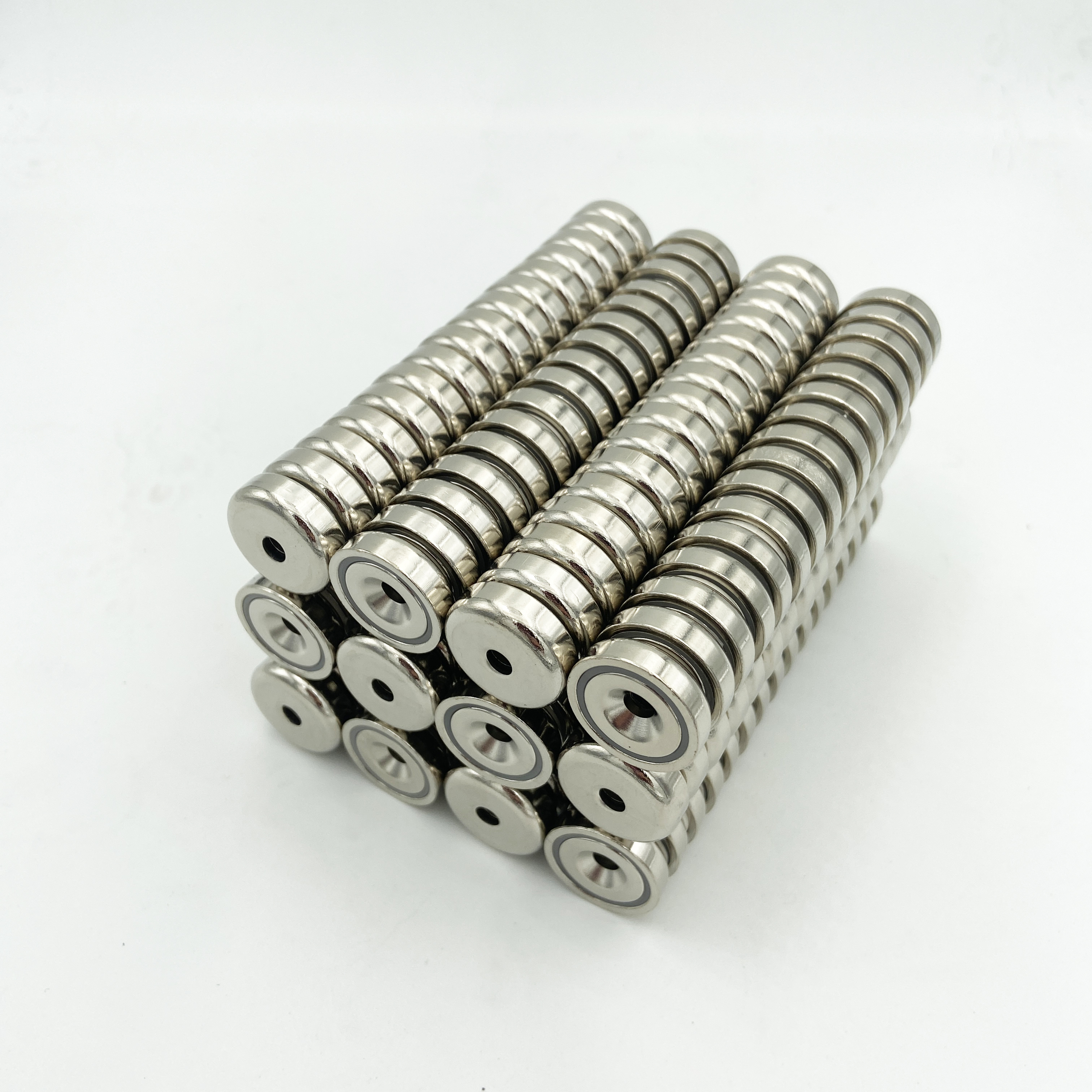China wholesale Neodymium Magnetic Bar Suppliers –  Strong NdFeB Magnetic Round Base Neodymium Magnet Pot D20mm (0.781 in) – Honsen