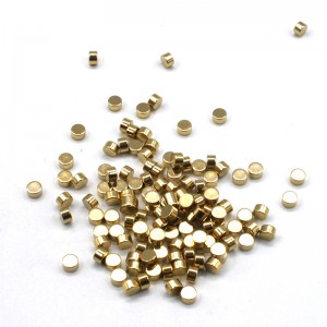 low price Gold Plated Disc Rare-Earth NdFeB Magnet