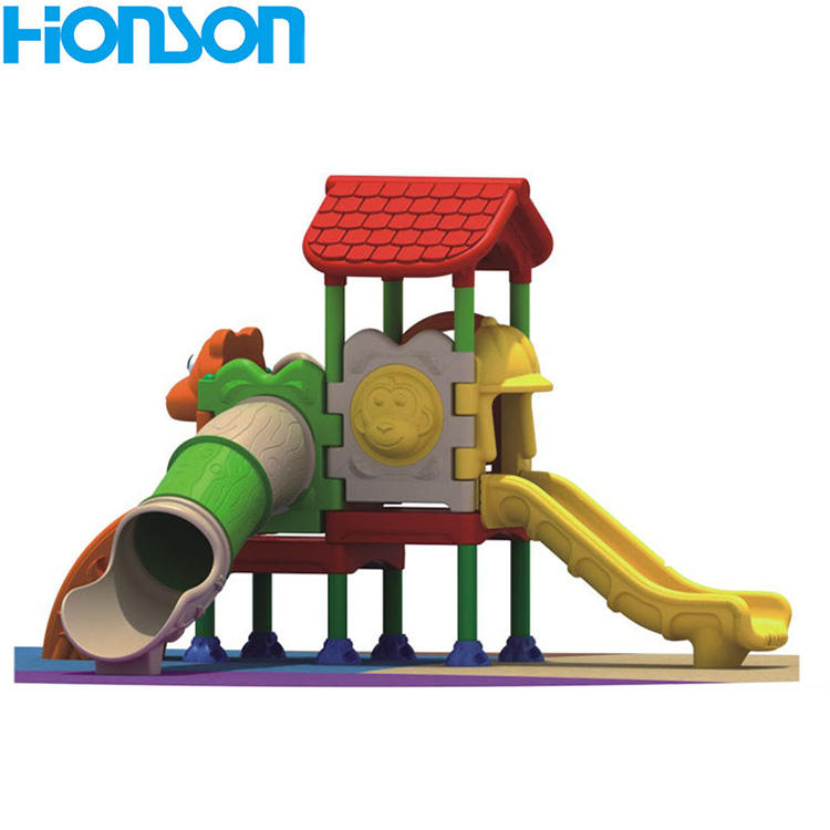 China High Quality Swing Set Rubber Mats Manufacturer –  Children’s preschool mini play equipment indoor small slide playground mini playground equipment –  Honson