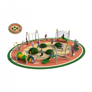 Materiale ecologice Echipament interactiv de joacă pentru copii în aer liber Jucării pentru exerciții