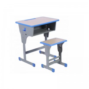 Fabrika Doğrudan Ucuz Okul Sırası ve Sandalye Seti Sınıf Kullanımı için Modern Eğitim Mobilyaları
