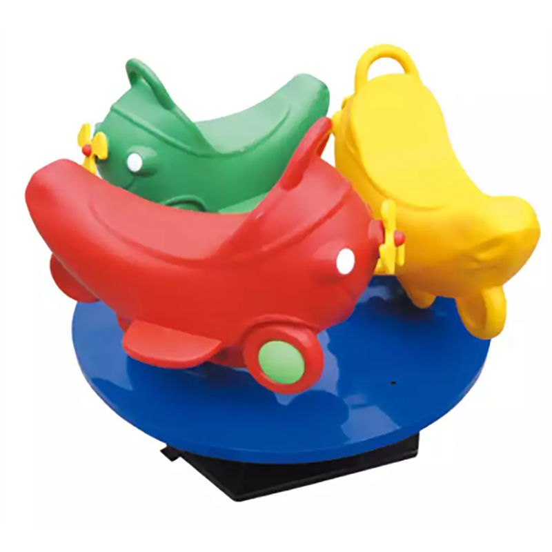 Best Portable Trampoline Factory –  Children’s plastic playground animal seesaw Merry go around Seesaw Outdoor –  Honson