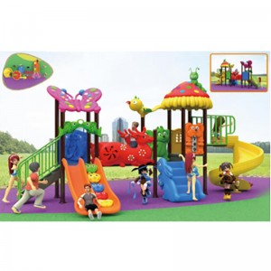 China factory direct sale outdoor playground playsets for child adult plastic side