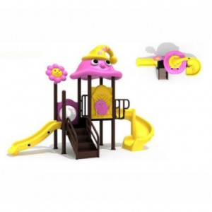 Outdoor playground slide playsets for child adult theme park plastic slide