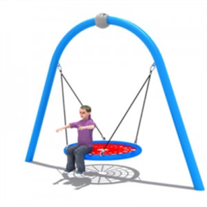 Hot sale Outdoor playground Children Circular swing Round Combination Rope Swings