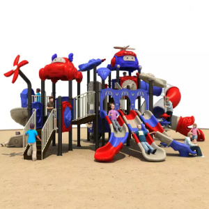 Nice and interesting children outdoor plastic slide playground equipment kids playground equipment