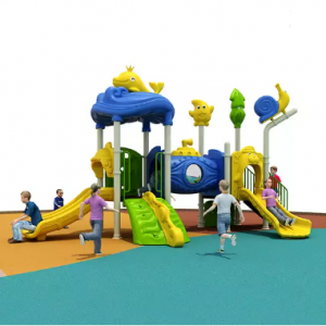 Very popular kids playground equipment wooden slide playground equipment outdoor