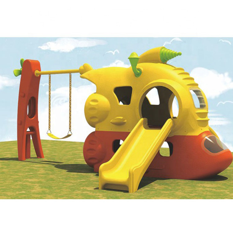 Children’s Outdoor Plastic Commercial Playground Backyard Slides Children’s Playground Kids Slide Featured Image
