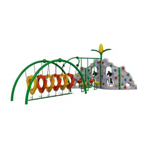 Cấu trúc leo núi của thiết bị sân chơi tùy chỉnh cho trẻ em Bài tập leo núi ngoài trời