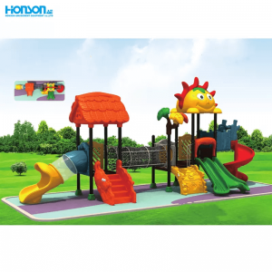 Children’s plastic park outdoor safety preschool amusement equipment commercial  outdoor playground