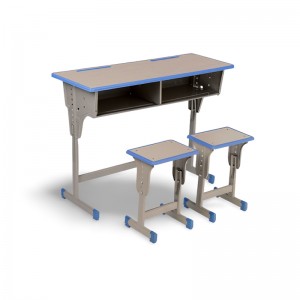 Factory Direct Cheap School Desk and Chair Set Modern Educational Furniture for Class Use