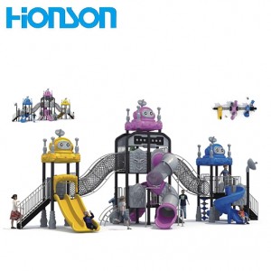 New Product Explosion Outdoor Playground Plastic Equipment Kids Park Children Toy Challenging Game Funny Slide for Kids