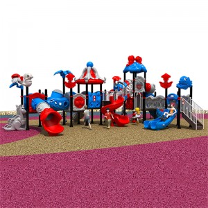 Nice and interesting children outdoor plastic slide playground equipment kids playground equipment