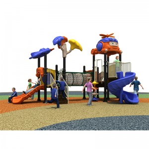 children’s play equipment safe and environmentally friendly wooden slides Outdoor Playground Equipment